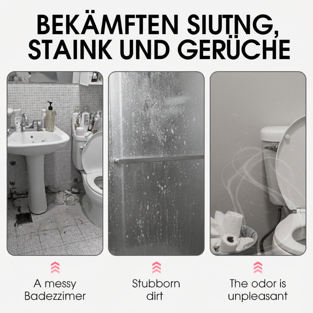 Tackle clutter, stains, and odors (German)