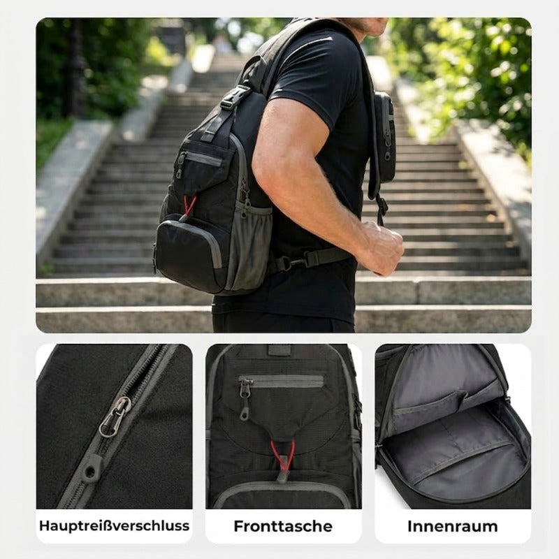 🎒 LIMITED-TIME 50% RABATT! ⚡ Herren Umhängetasche – Oxford-Stoff, Mehrere Fächer, Ergonomisch ✨