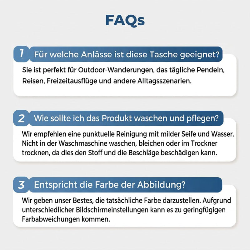 🎒 LIMITED-TIME 50% RABATT! ⚡ Herren Umhängetasche – Oxford-Stoff, Mehrere Fächer, Ergonomisch ✨