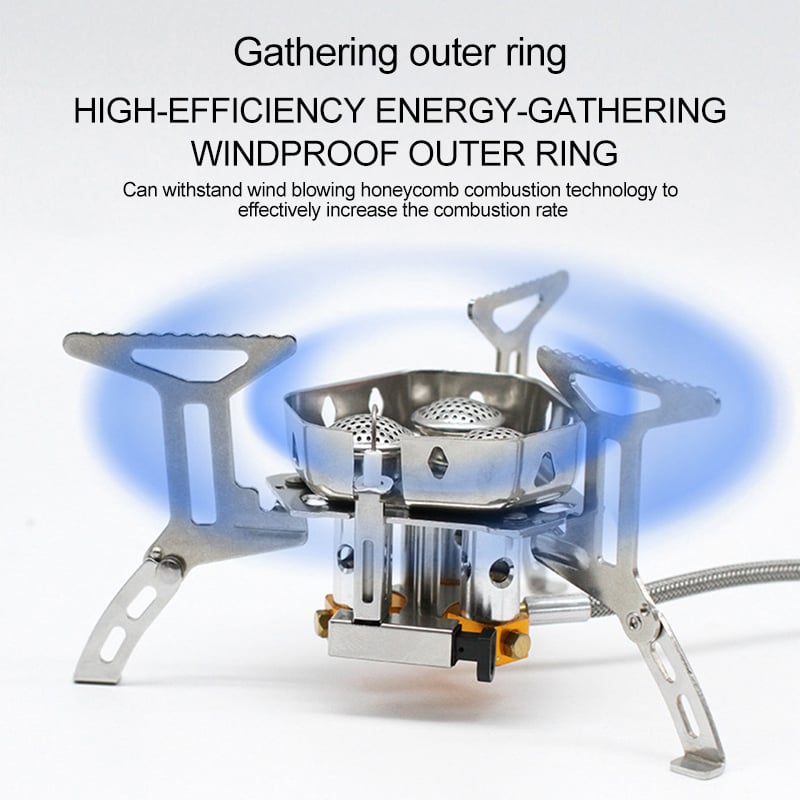 🔥50% RABATT🔥 Windfester Gasbrenner für Camping und Outdoor-Aktivitäten