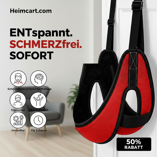 Zervikales Traktionsgerät mit Icons